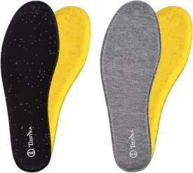 2 Pair -Shoe Inserts for Womens Memory Foam Insoles,Replacement Insoles for Work Boots Running Shoes, Cushion Shock Absorbing for Foot Pain Relief, Comfort Breathable Inner Soles 39EU,US8