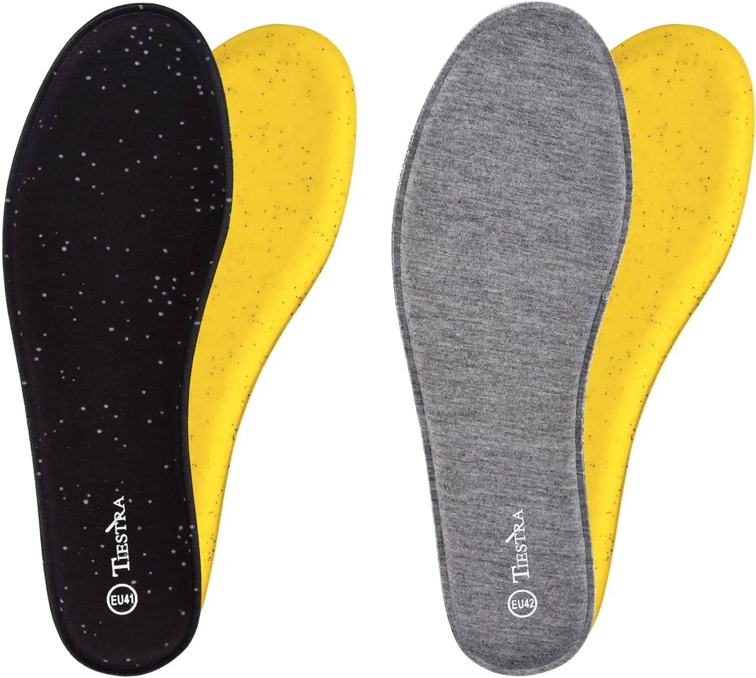 2 Pair -Shoe Inserts for Womens Memory Foam Insoles,Replacement Insoles for Work Boots Running Shoes, Cushion Shock Absorbing for Foot Pain Relief, Comfort Breathable Inner Soles 39EU,US8
