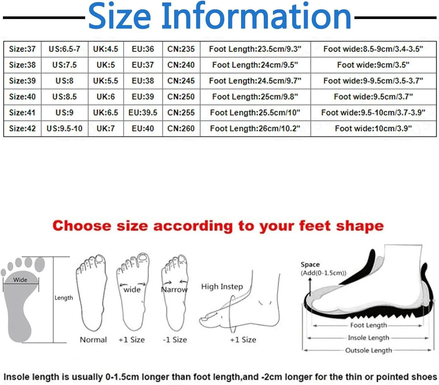 Aniywn Women's High Platform Wedge Heels Shoes Closed Round Toe Wedge Pumps Slip On Comfort Working Dress Office Shoes