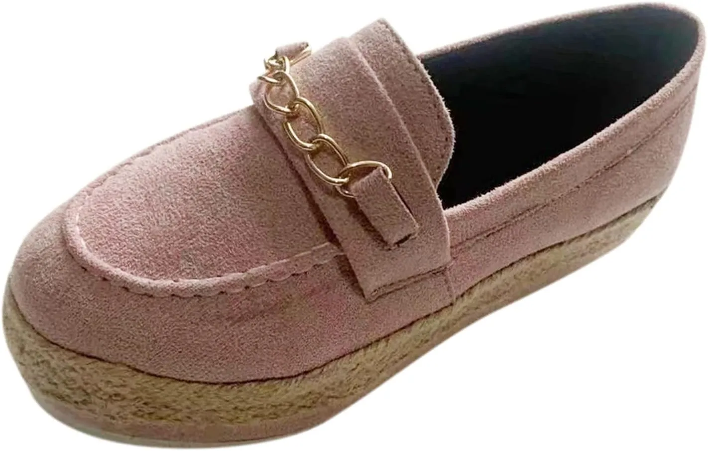 Aniywn Women's High Platform Wedge Heels Shoes Closed Round Toe Wedge Pumps Slip On Comfort Working Dress Office Shoes