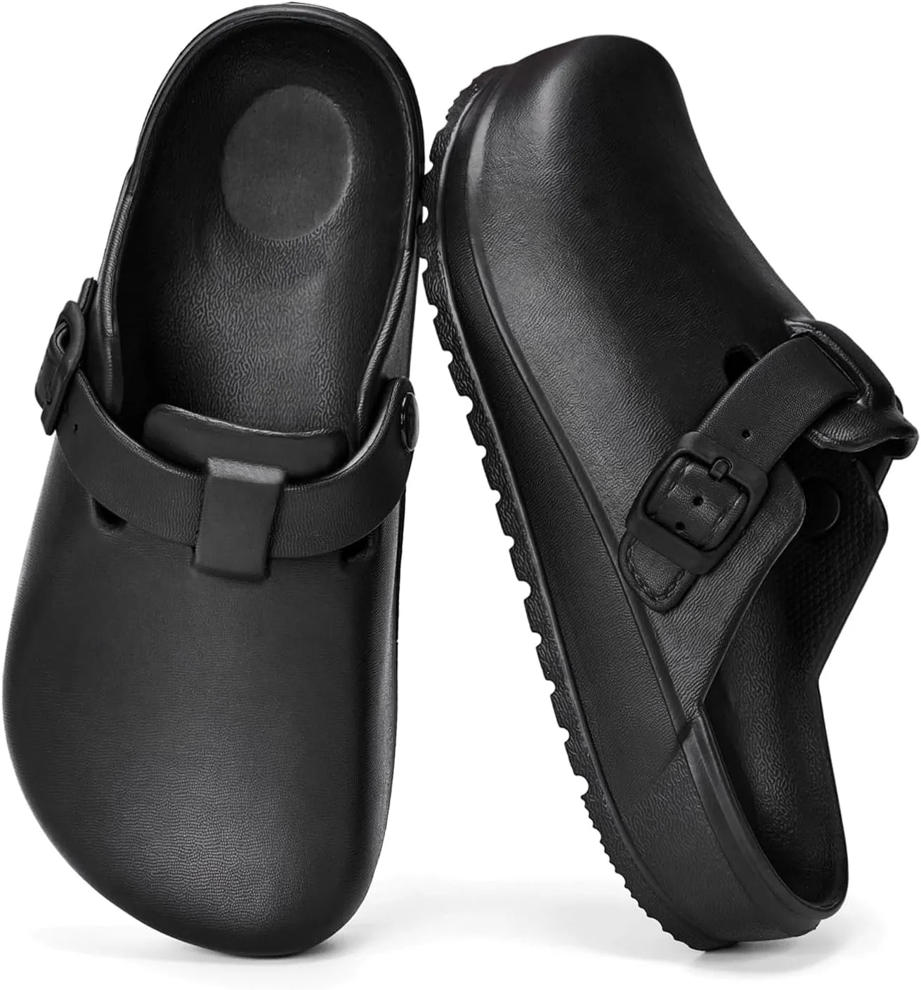 Arch Support Work Clogs Slip Resistant Orthopedic Shoes for Chef Nurse Garden Comfortable, Slip-On Cushion Slide Sandals