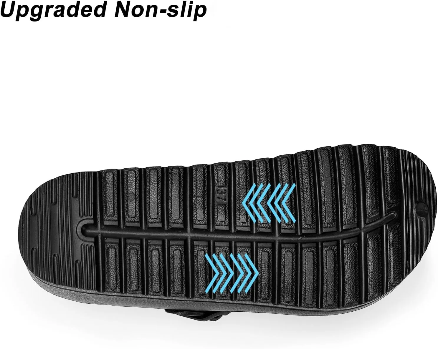 Arch Support Work Clogs Slip Resistant Orthopedic Shoes for Chef Nurse Garden Comfortable, Slip-On Cushion Slide Sandals