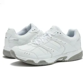 Avia Avi-Union II Non Slip Shoes for Women - Lace Up Comfort Women's Work or Walking Sneakers, Medium or Wide, Black or White