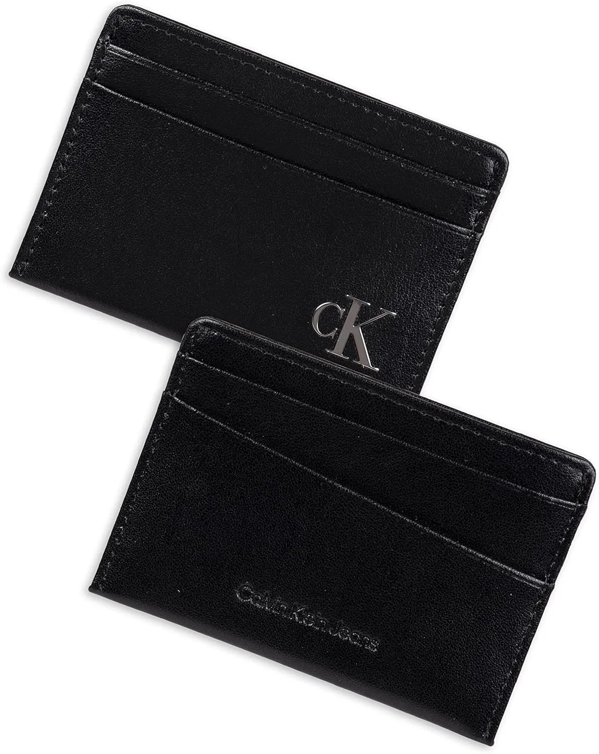 Calvin Klein Men's RFID Leather Slim Minimalist Card Case Wallet Sets