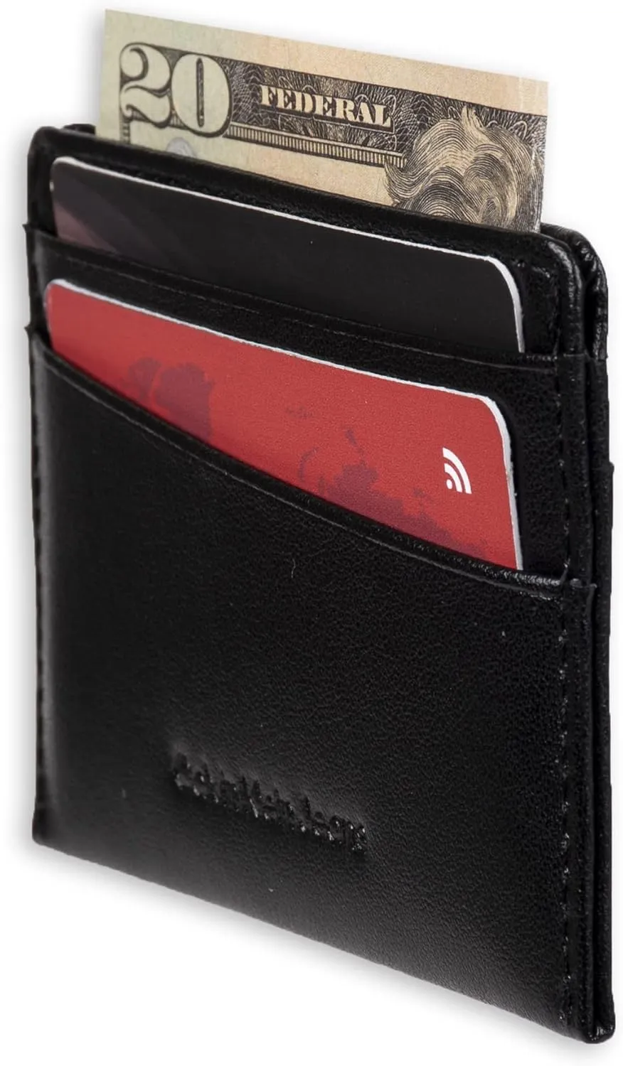 Calvin Klein Men's RFID Leather Slim Minimalist Card Case Wallet Sets