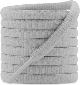DELELE 2Pair Oval Shoes laces 42 Colors Half Round 1/4" Athletic ShoeLaces for Sport/Running Shoes Shoe Strings