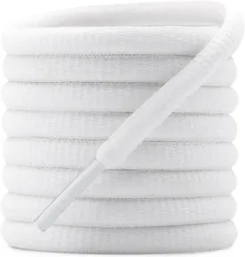 DELELE 2Pair Oval Shoes laces 42 Colors Half Round 1/4" Athletic ShoeLaces for Sport/Running Shoes Shoe Strings