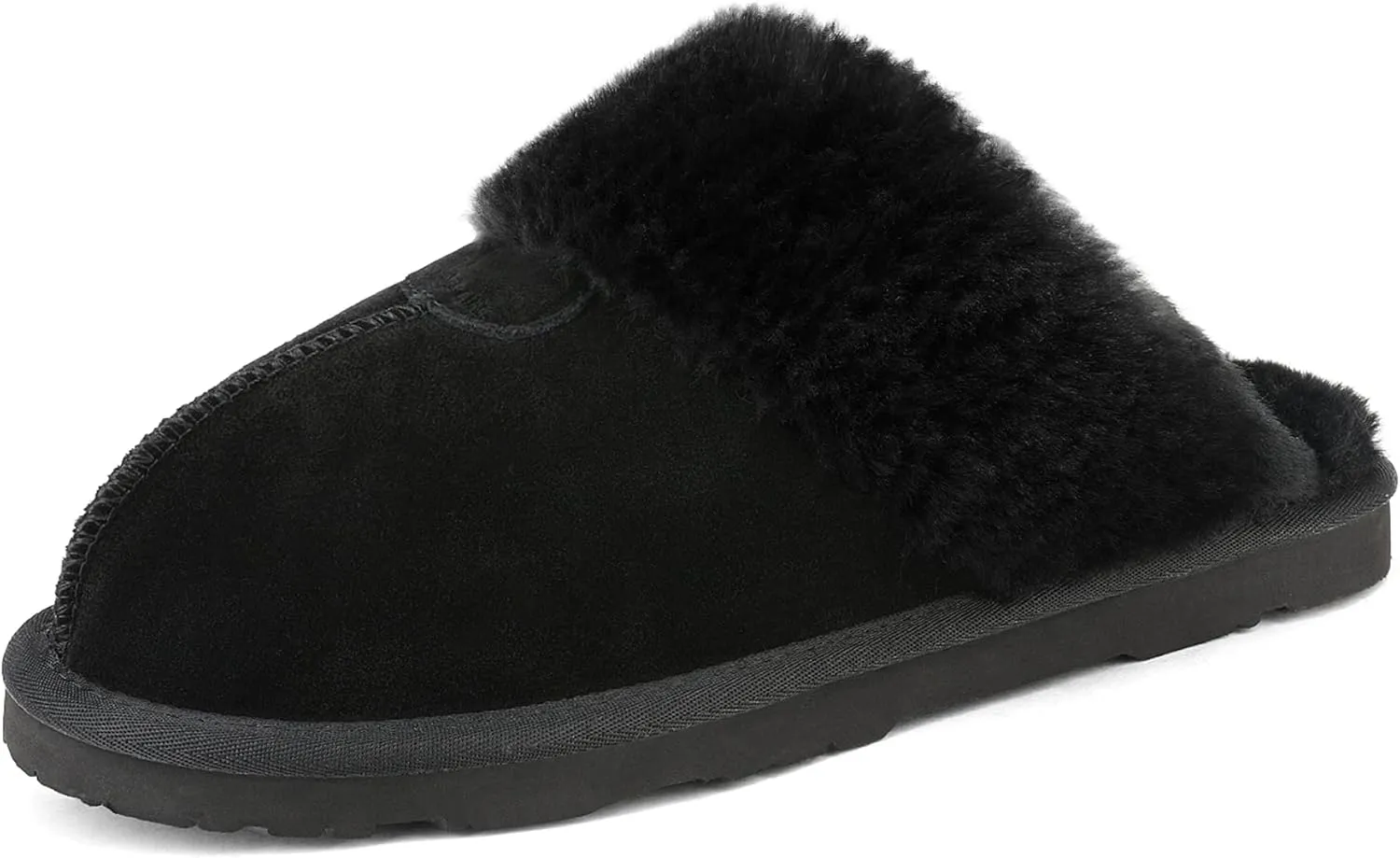 DREAM PAIRS Women's House Slippers Indoor Fuzzy Fluffy Furry Cozy Home Bedroom Comfy Winter Cute Warm Outdoor Shoes FuzzyEasy