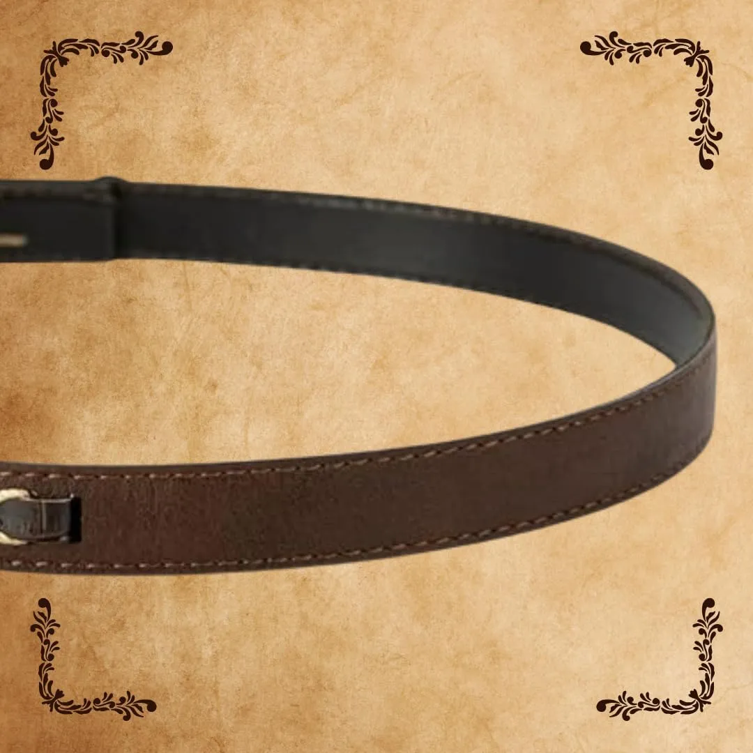 Gamboa Hat Bands for Cowboy and Cowgirl Western Accesories for Men and Women Leather Style Hat Belt Band