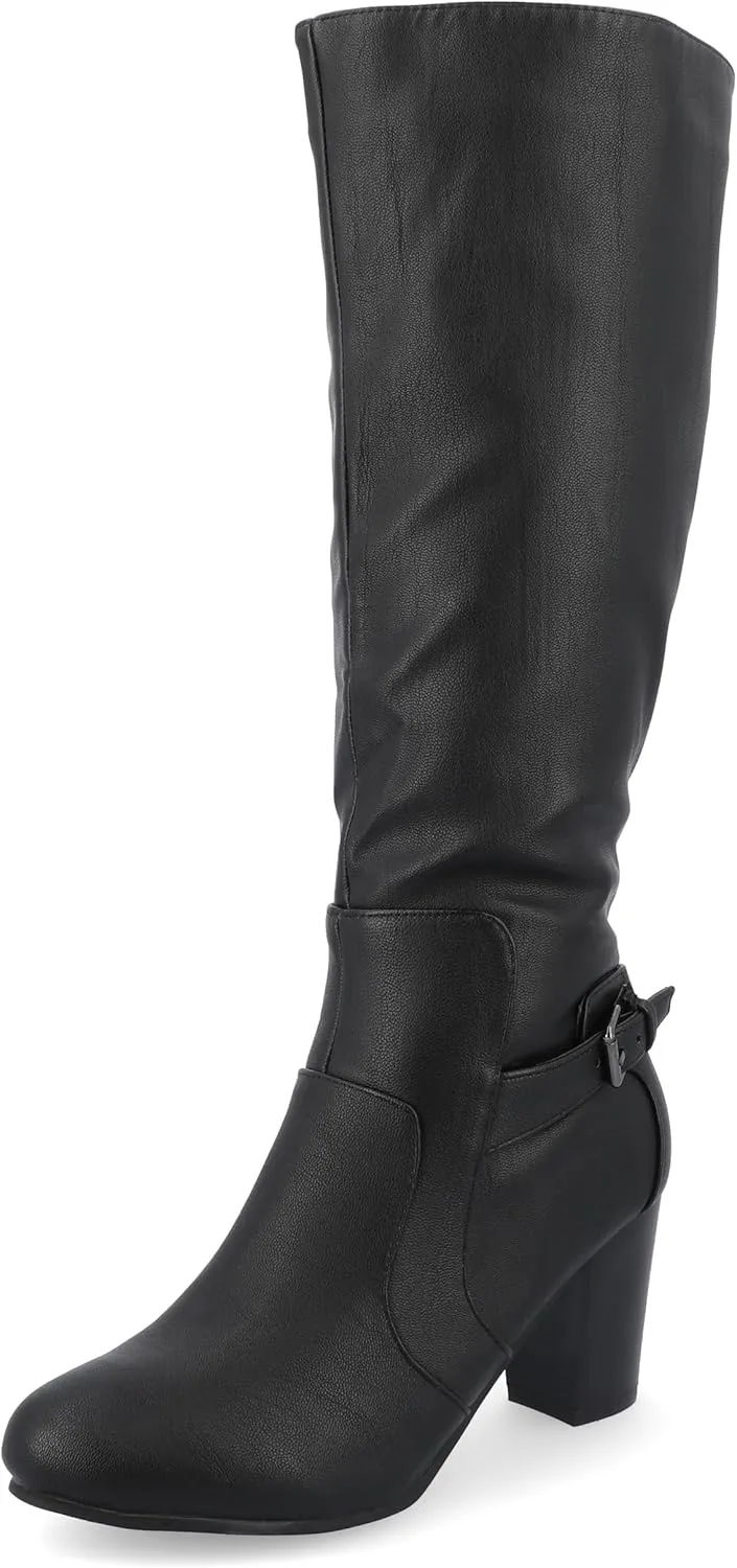 Journee Women's Wide Calf Carver Boots
