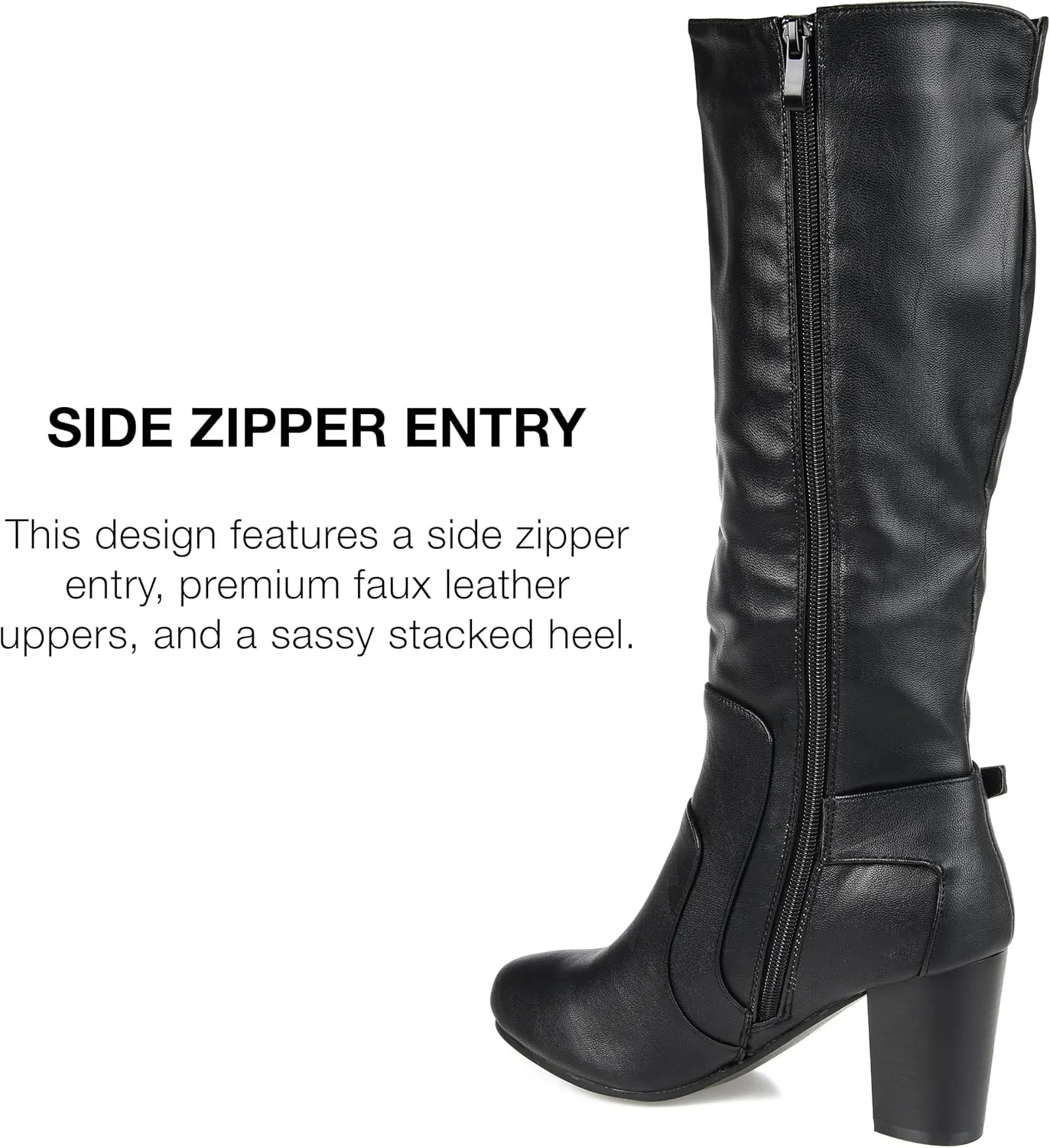 Journee Women's Wide Calf Carver Boots