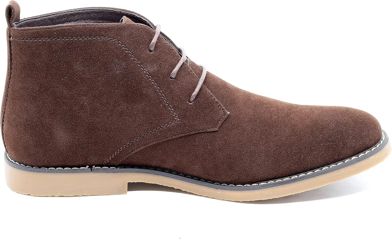 Metrocharm MC127 Men's Lace Up Casual Fashion Ankle Chukka Boots