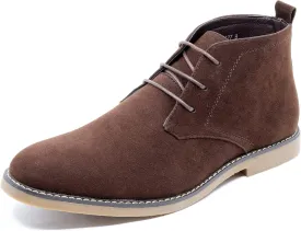 Metrocharm MC127 Men's Lace Up Casual Fashion Ankle Chukka Boots