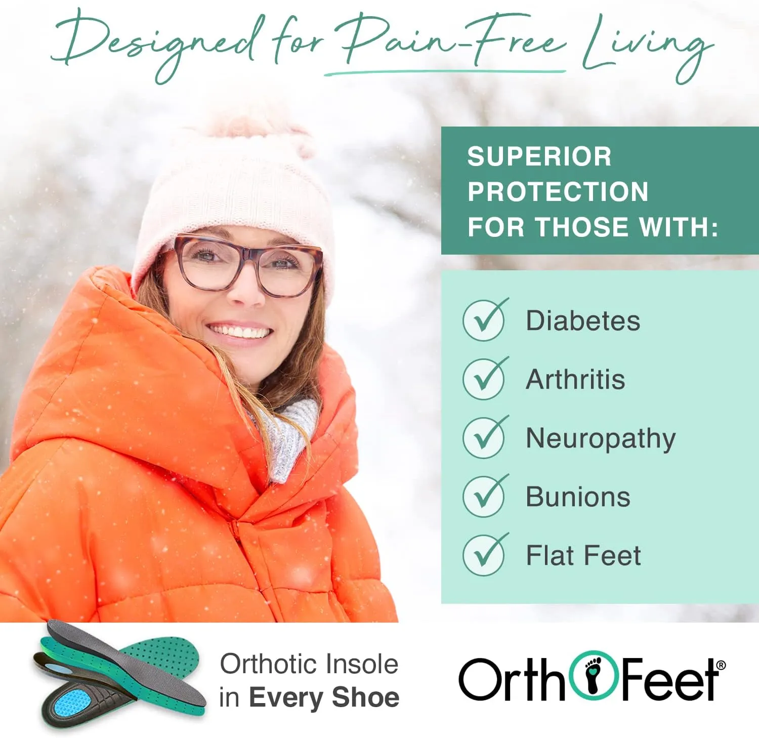 Orthofeet Women's Orthopedic Alps Waterproof Winter Boots
