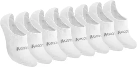Saucony Women's No Show Cushioned Invisible Liner Socks, Available in S-L (8, 16 Pairs)