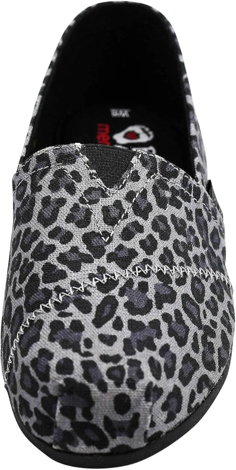 Skechers Womens Bobs Plush - Hot Spotted Ballet Flat