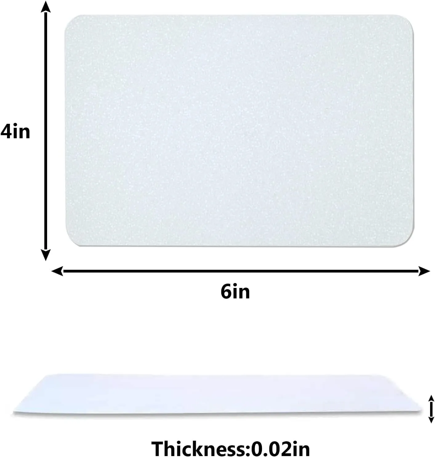 Sole Protector and Red Bottom Covers - Crystal Clear Shoe Protector for Heels - 2 Pairs (6.0"4.0", Clear)