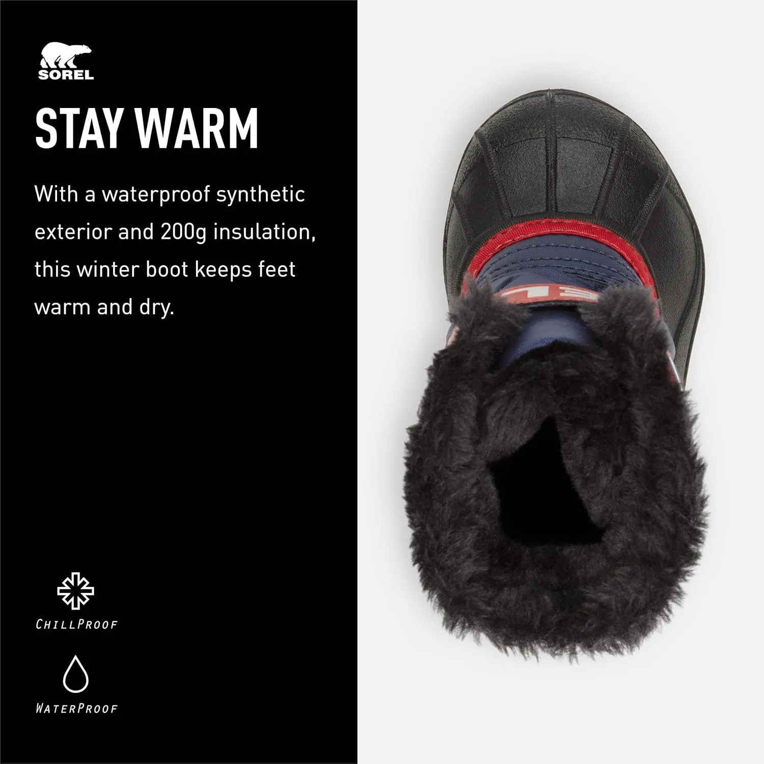 SOREL - Youth Snow Commander Snow Boots for Kids
