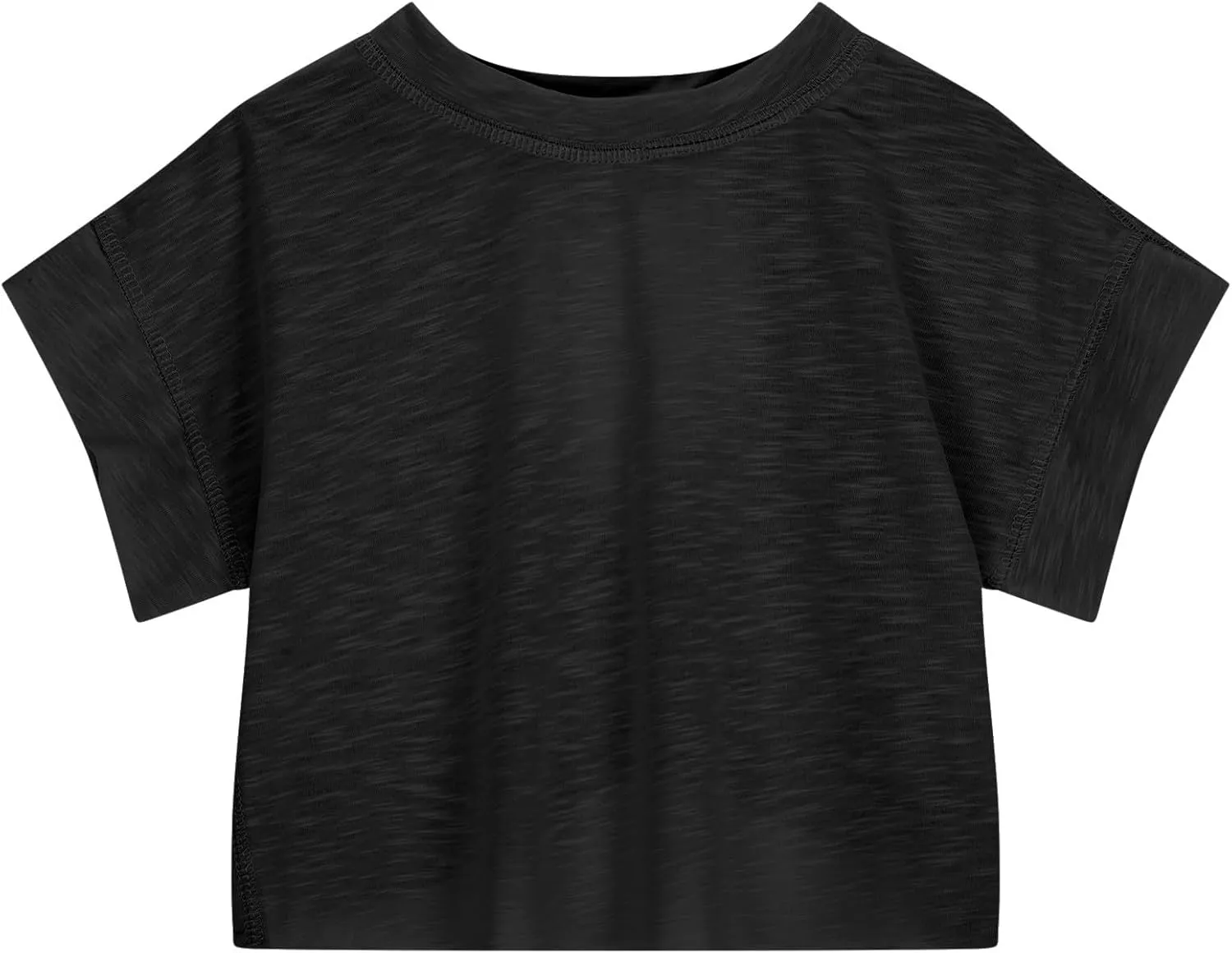 Summer Tops for Teens Open Back Backless Short Sleeve Workout Athletic Shirts Casual Running Crop Top Gym Yoga Tees