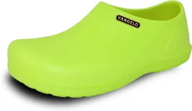 VANGELO Professional Slip Resistant Clog Waterproof Women Work Nurse Shoe Chef Shoe Carlisle Black Lime White Multicolor