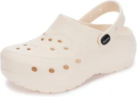 WHITIN Clogs for Women | Thick Sole Cushioned Garden Shoes