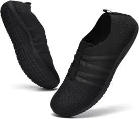 Women's Minimalist Barefoot Walking Shoes Wide Toe Box Flats Lightweight Casual Gym Athletic Sneakers
