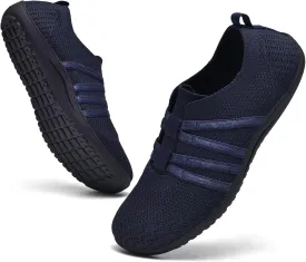 Women's Minimalist Barefoot Walking Shoes Wide Toe Box Flats Lightweight Casual Gym Athletic Sneakers