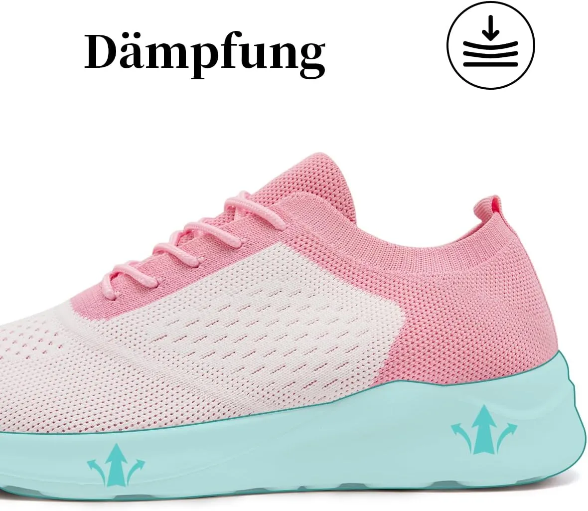 Womens Walking Shoes Tennis Slip On Sneakers Running Sport Workout Gym Shoes Athletic Non Slip Breathable Lightweight Fashion Casual Black US 6 to US 11.5