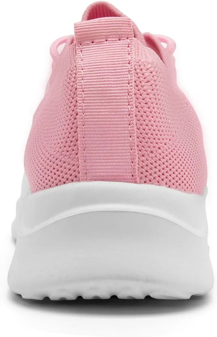 Womens Walking Shoes Tennis Slip On Sneakers Running Sport Workout Gym Shoes Athletic Non Slip Breathable Lightweight Fashion Casual Black US 6 to US 11.5
